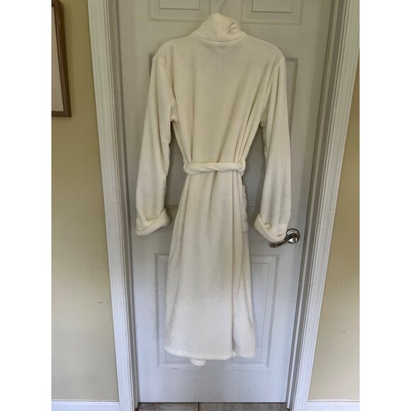 Soma Long Sleeve White Belted Women's Robe Size Small Soft Warm Bath - Picture 5 of 6